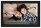 Photo Size Classic Modern Black Frame - UV Acrylic, Foam Board Backing, Hanging Hardware